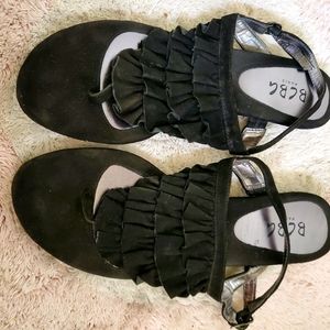 BCBG summer sandals